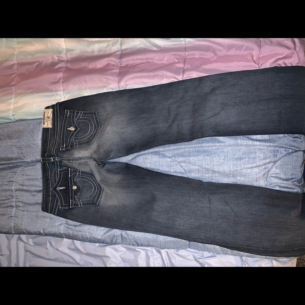 Authentic New Worn True Religion Jeans